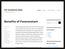 Tablet Screenshot of forgoodnesssake123.com